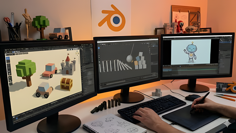 Blender 5 Project Based Bootcamp: 40+ Hands On Mini Projects